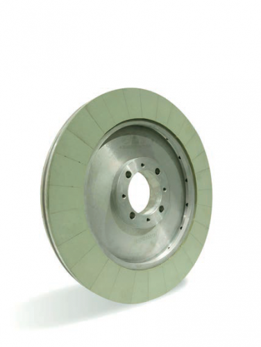 Vitrified bonded diamond wheel for polishing PCD